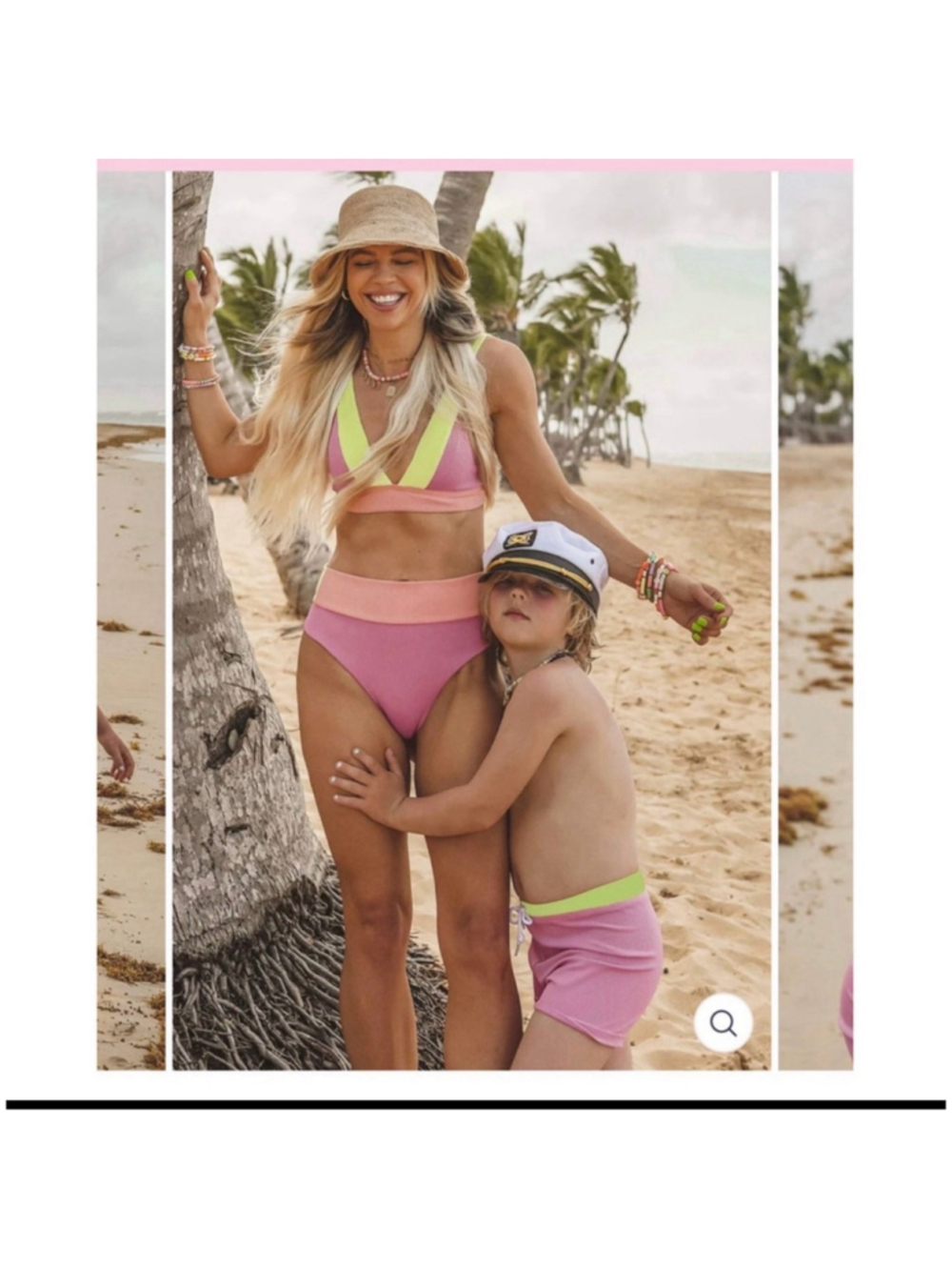 NWT Infamous Swim x Erica Shaw Lola Triangle Bikini Top - Size Small - Picture 5 of 10